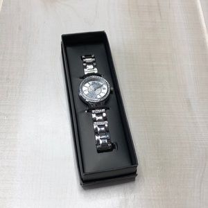 Woman’s Silver Swarovski Crystals Watch